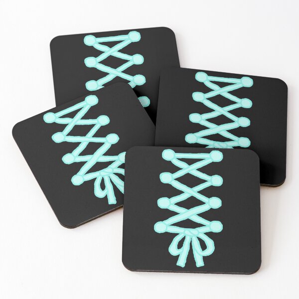 Item preview, Corset Ribbon Turquoise designed and sold by Hypnotees.