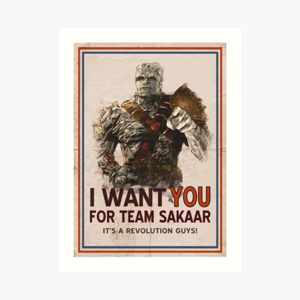 Join The Revolution! Art Print