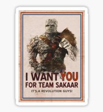 Join The Revolution! Sticker