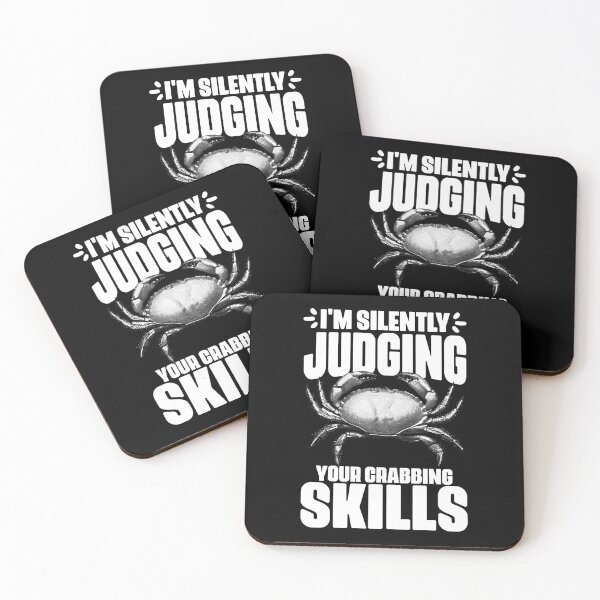Item preview, I'm Silently Judging Your Funny Crabbing For Crab Fisherman designed and sold by Nessshirts.