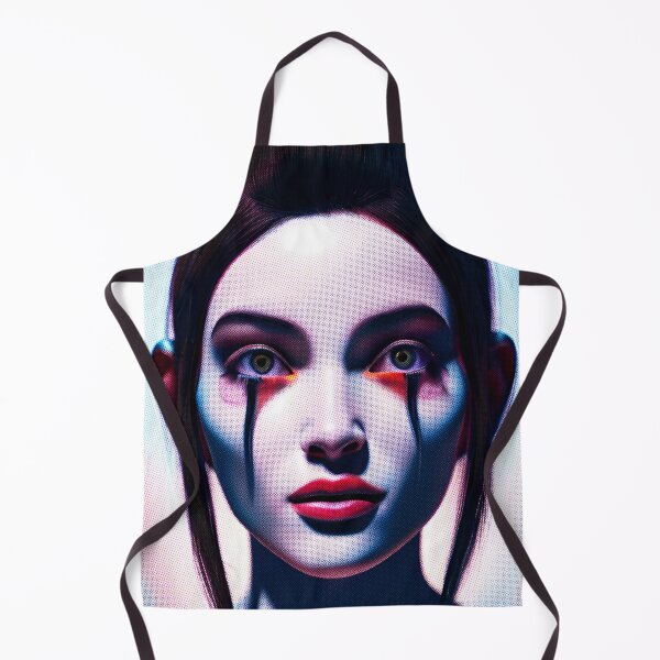 Item preview, Portrait abstract female designed and sold by Sunwang.