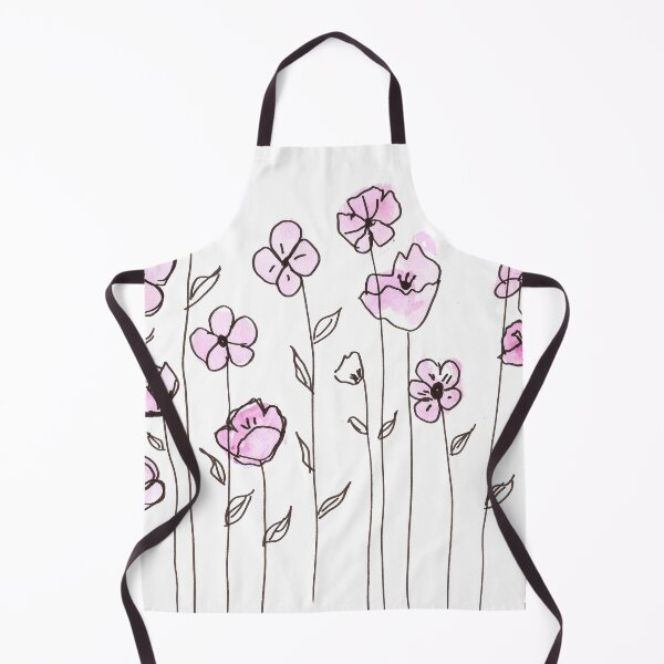 Artikelvorschau, Aquarell handgemachte rosa Blumenmalerei entworfen und verkauft von Pacika.
