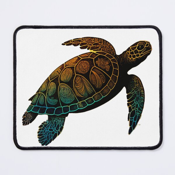 Item preview, tribal sea turtle designed and sold by printiesart.