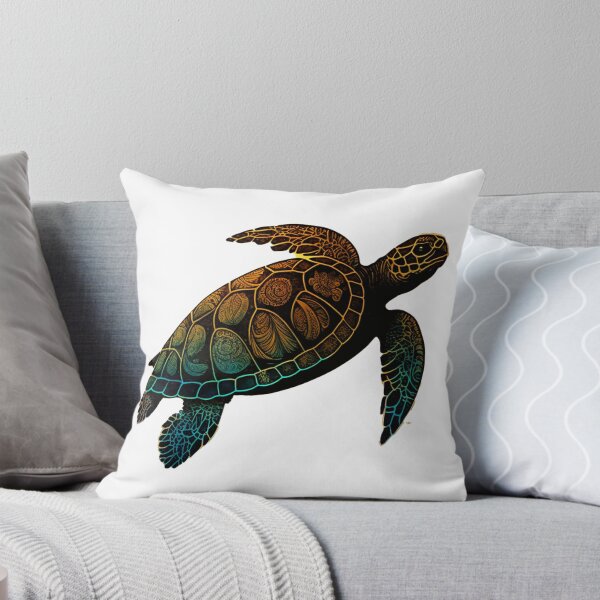 Item preview, tribal sea turtle designed and sold by printiesart.