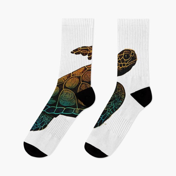 Item preview, tribal sea turtle designed and sold by printiesart.