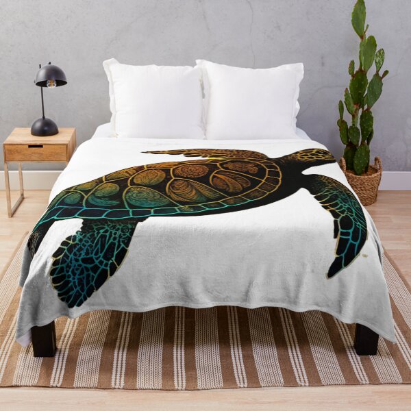 Item preview, tribal sea turtle designed and sold by printiesart.