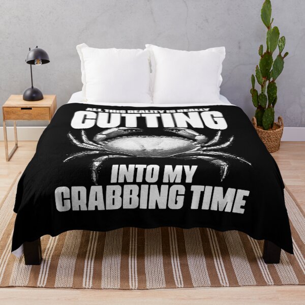 Item preview, Funny Crabbing Season For The Crab Fisherman Catching Crabs designed and sold by Nessshirts.