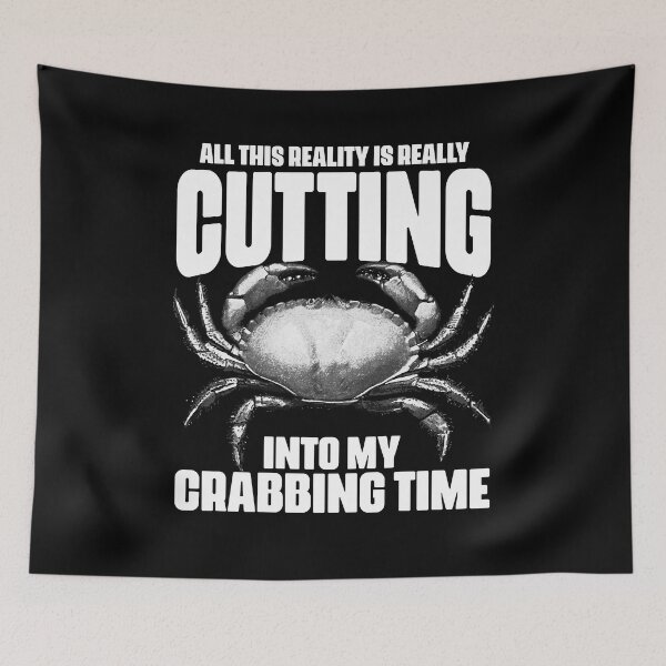 Item preview, Funny Crabbing Season For The Crab Fisherman Catching Crabs designed and sold by Nessshirts.