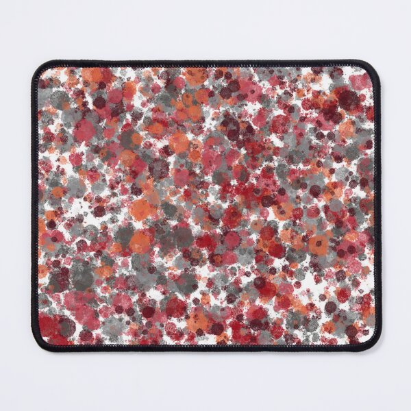Item preview, Splashes of red - orange - grey designed and sold by Zeewind.