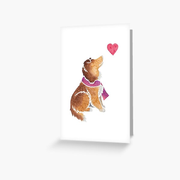 Item preview, Watercolour Shetland Sheepdog designed and sold by animalartbyjess.