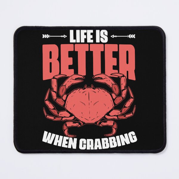 Item preview, Life Is Better Funny Crabbing Crab Fishing A Crab Fisherman designed and sold by Nessshirts.