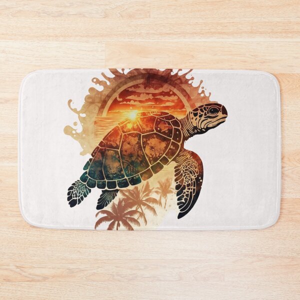 Item preview, tribal sea turtle designed and sold by printiesart.