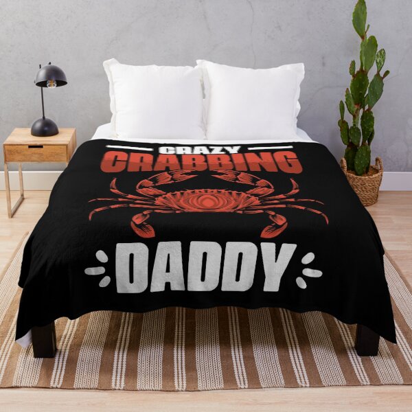 Item preview, Crazy Funny Crabbing Daddy Crab Fishing For A Crab Fisherman designed and sold by Nessshirts.