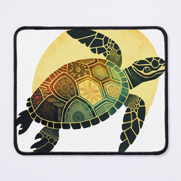 Item preview, tribal sea turtle designed and sold by printiesart.