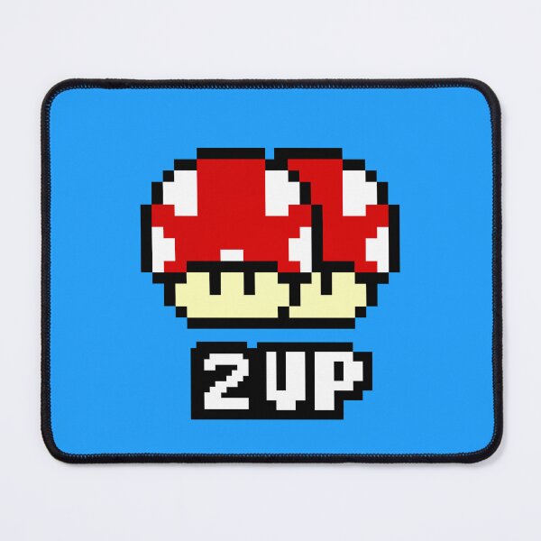 Item preview, 2UP Mushroom pixel art designed and sold by ClothesReel.