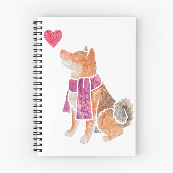 Item preview, Watercolour Shiba Inu designed and sold by animalartbyjess.