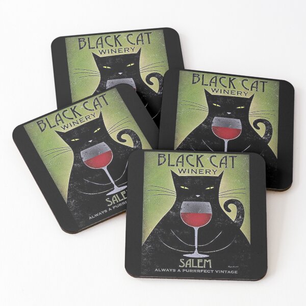 Item preview, Black Cat Winery designed and sold by MaraMontanez.