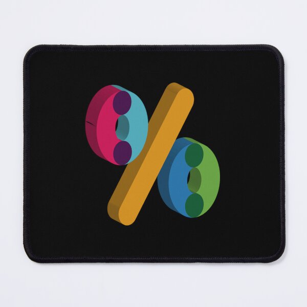 Item preview, Percentage sign design designed and sold by Creative-draw.