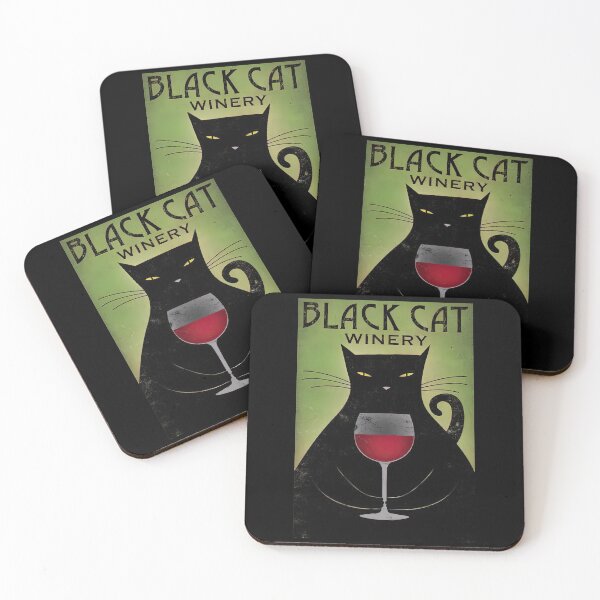 Item preview, Black Cat Winery designed and sold by MaraMontanez.