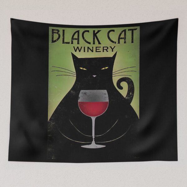 Item preview, Black Cat Winery designed and sold by MaraMontanez.