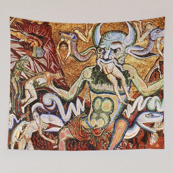 Item preview, Beezelbub in Hell by Coppo Di Marcovaldo oil painting designed and sold by Vintage Designs +.