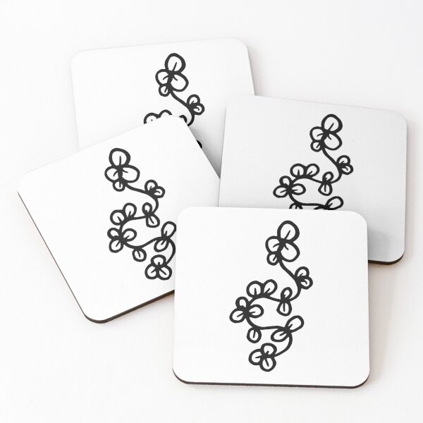 Item preview, Abstract Flower Line Art designed and sold by vandervisuals.