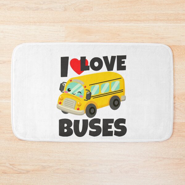 Item preview, I Love Yellow Buses Birthday Funny School Bus Lover  designed and sold by 74ninetees.