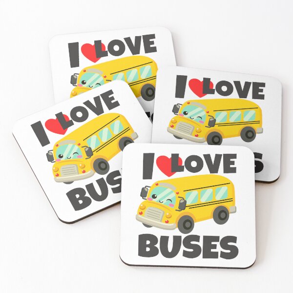Item preview, I Love Yellow Buses Birthday Funny School Bus Lover  designed and sold by 74ninetees.