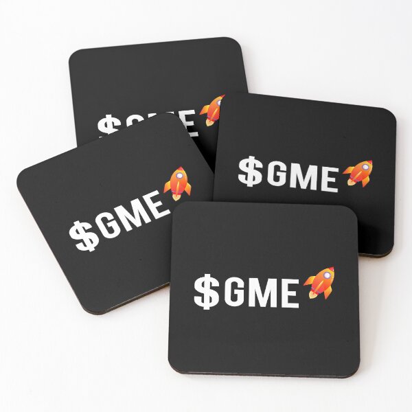 Item preview, GME stock - With Rocket And $ Dollar designed and sold by Grimwear Co..