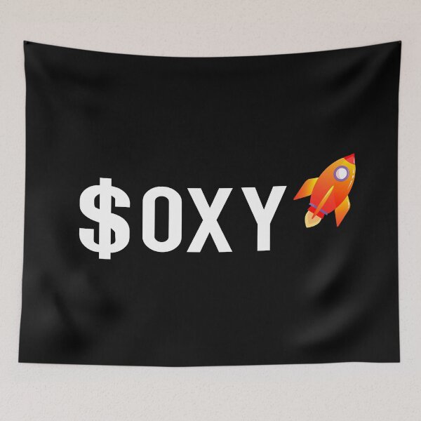 Item preview, OXY stock - With Rocket And $ Dollar designed and sold by Grimwear Co..