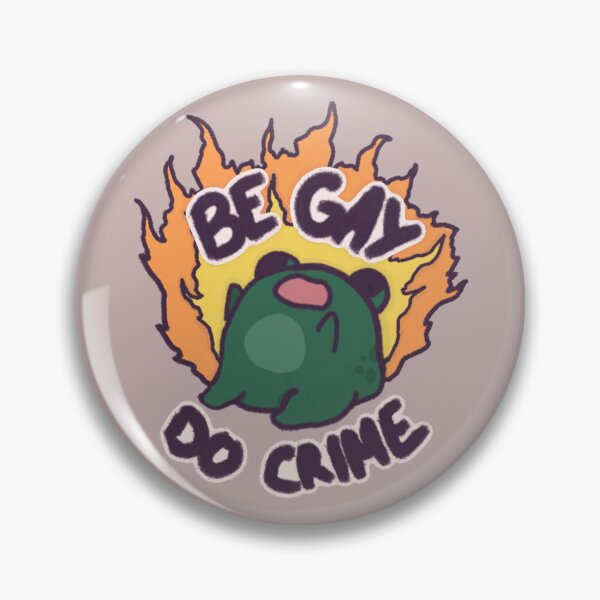 Item preview, Lgbt cute chaotic frog  designed and sold by keikei333.