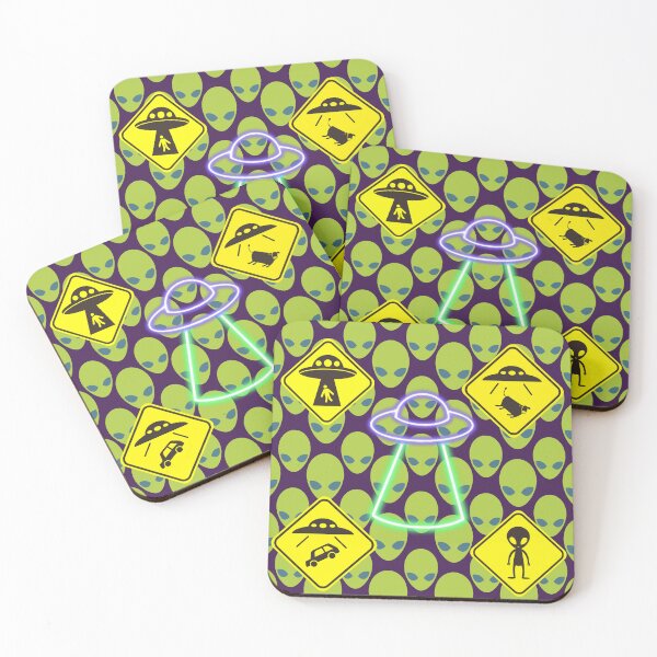 Item preview, Trippy alien pattern designed and sold by Yankee Doodle Gandy.
