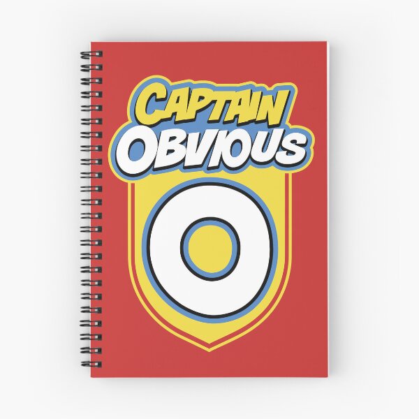 Item preview, Captain Obvious designed and sold by VinagreShop.