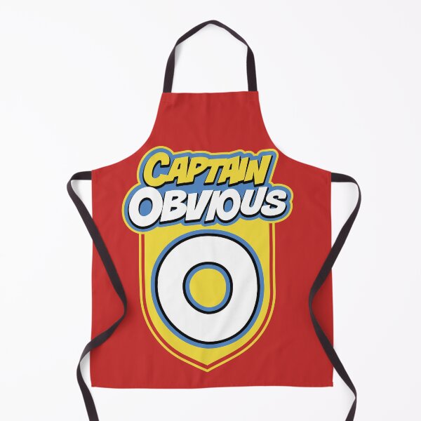 Item preview, Captain Obvious designed and sold by VinagreShop.