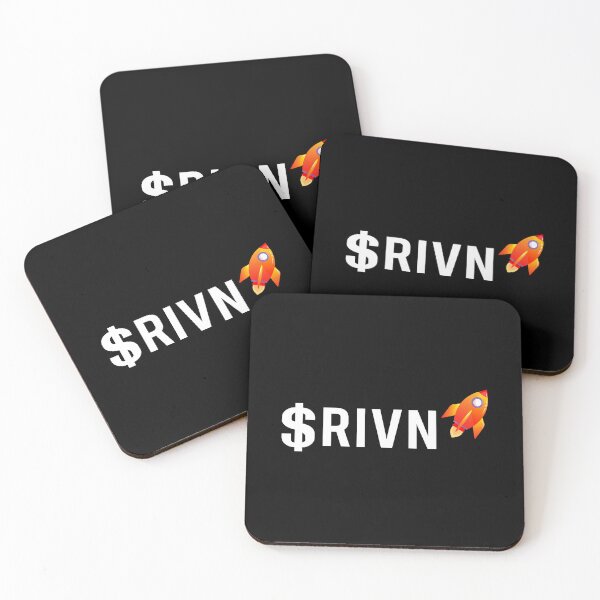 Item preview, RIVN stock - With Rocket And $ Dollar designed and sold by Grimwear Co..