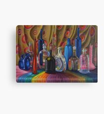 Water bottles Canvas Print