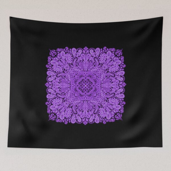 Item preview, Neon Mandala Flower Abstract designed and sold by Chatchot.