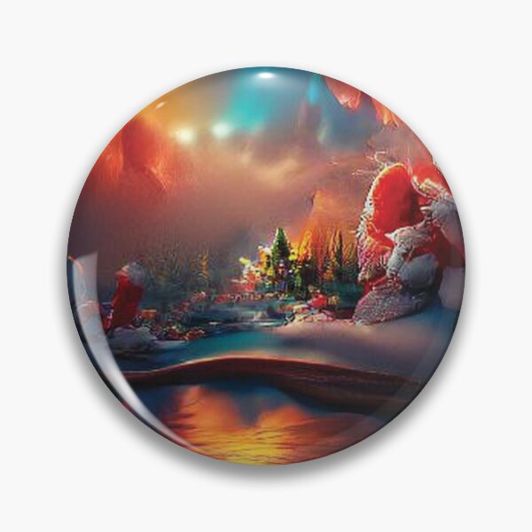 Item preview, Santa Claus & Christmas Night designed and sold by faizaart.