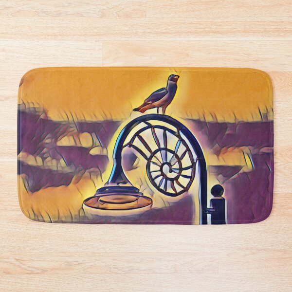 Item preview, Resting Seagull In Retro Pop designed and sold by Fearless-Fox.
