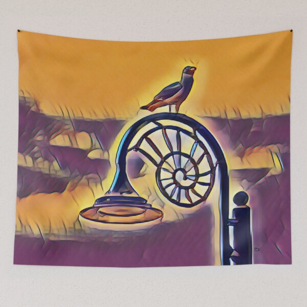 Item preview, Resting Seagull In Retro Pop designed and sold by Fearless-Fox.