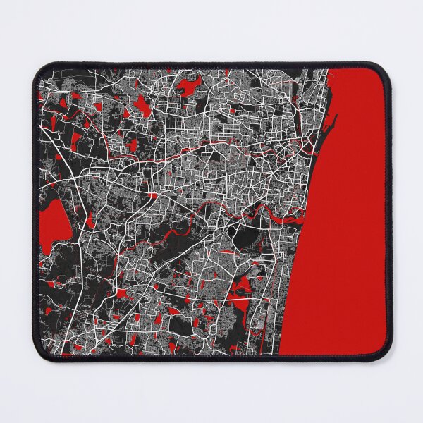 Item preview, Chennai City Map of Tamil Nadu, India - Oriental designed and sold by deMAP.