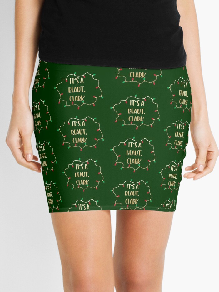 Christmas skirt 2024 womens sale