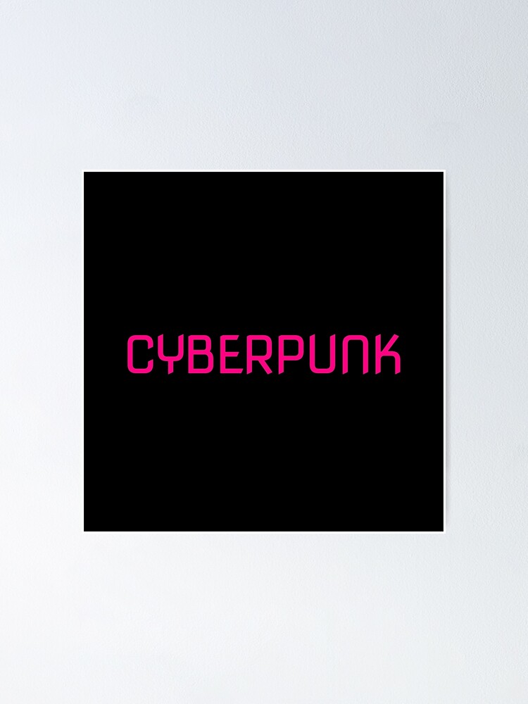 Alternate view of Cyberpunk - Neon Pink Poster