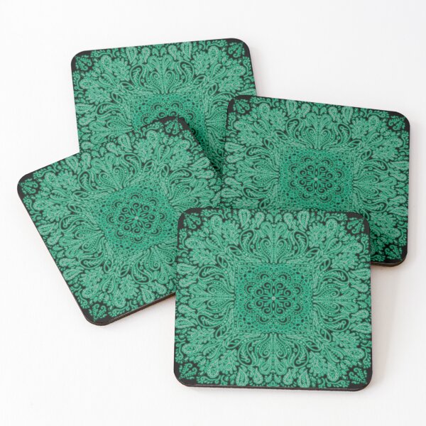 Item preview, Neon Mandala Flower Abstract designed and sold by Chatchot.