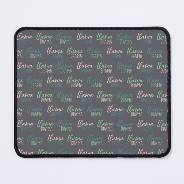 Item preview, Llama Drama Pink Green Blue Pastel designed and sold by marknprints.