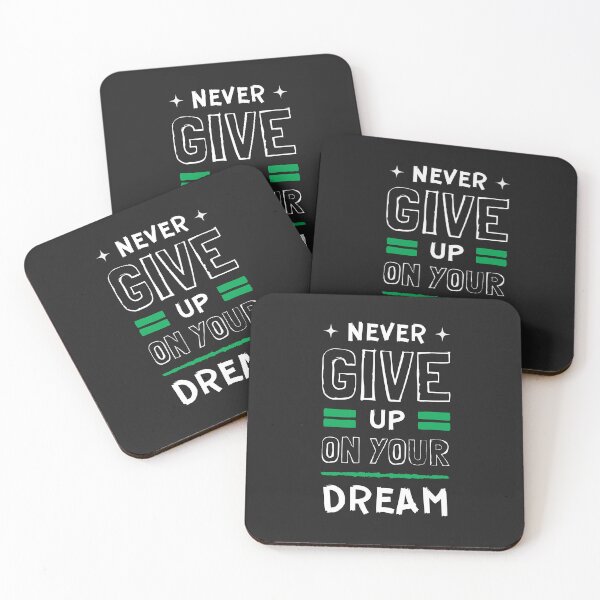 Item preview, Never Give up on your dream designed and sold by RA7Store.