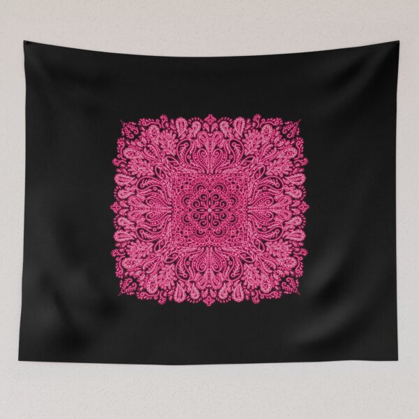 Item preview, Neon Mandala Flower Abstract designed and sold by Chatchot.