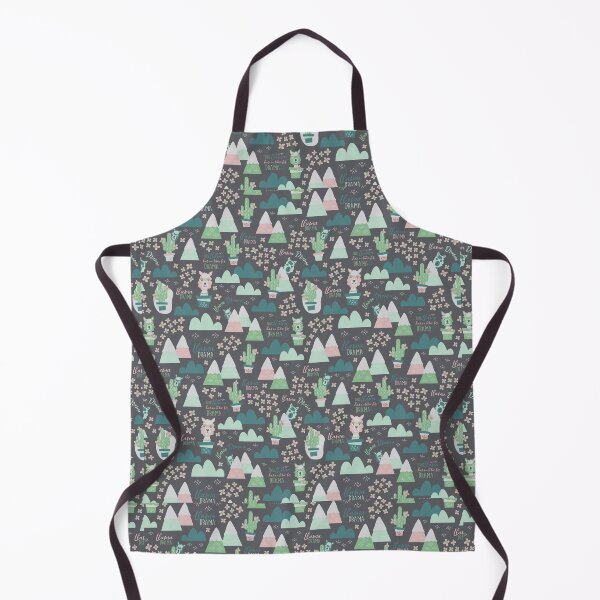 Item preview, Llama Drama Cactus Mountain Desert Pastel designed and sold by marknprints.