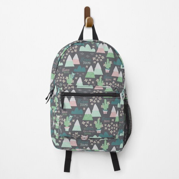 Item preview, Llama Drama Cactus Mountain Desert Pastel designed and sold by marknprints.