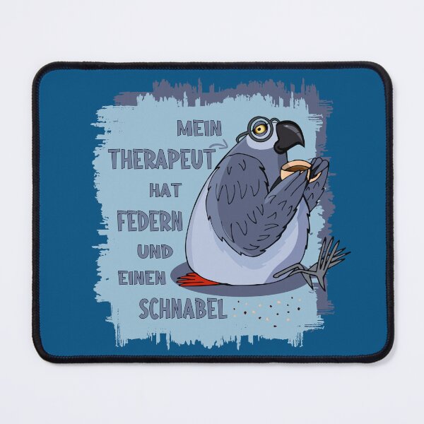 Item preview, Therapist with Feathers & Beak. cockatiel designed and sold by silentcolors.